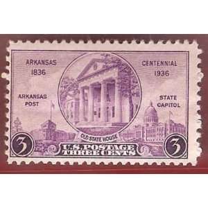 Postage Stamps US Arkansas Centennial Scott 782 MNHVF