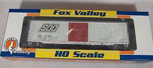 Fox Valley Models HO SOO 7 Post Box Car Soo Line Slant Logo  