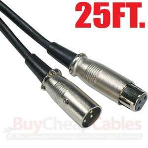   to XLR Female 3 Pin Microphone Cable 25  Players & Accessories