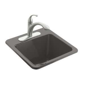 Kohler K 6655 1 58 Park Falls Self Rimming Sink with One Hole Faucet 
