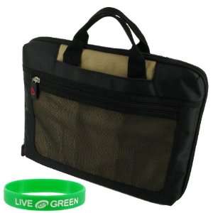   Netbook Carrying Bag (Checkpoint Friendly   Tan / Black): Electronics