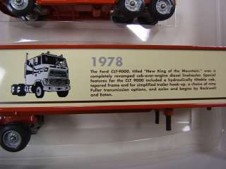 Winross Ford Trucks in the 70s 1976 & 1978 LTL 9000  