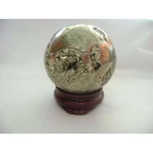  Pyrite (Fools Gold) Sphere   Paper Weight / Decoration 