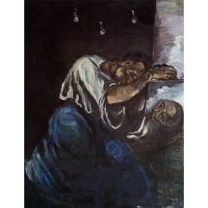  Oil Painting Sorrow Paul Cezanne Hand Painted Art