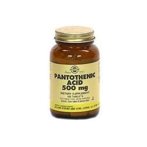  Pantothenic Acid 500mg   250   Tablet Health & Personal 