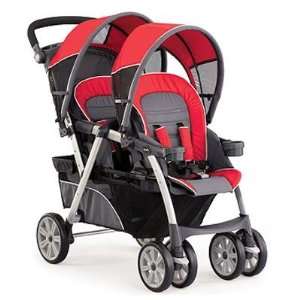  Chicco Cortina Together Double Stroller, Fuego Baby