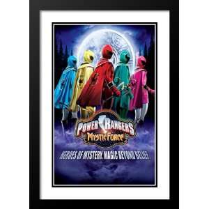  Power Rangers Mystic Force 32x45 Framed and Double Matted 