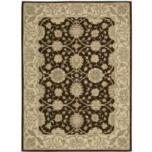   Easy Living EL 01 Brown 5 5 X 7 4 Area Rug