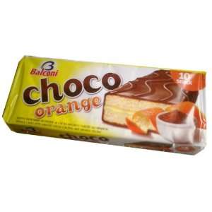 Choco Orange Cakes (Balconi) 10 snack, 350g  Grocery 
