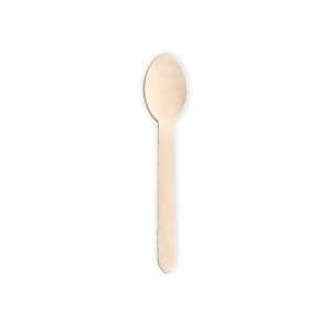  6 Disposable Wooden Spoons, (210CVB3), 2000/CS Kitchen 