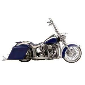   Shields & 39 Straight Longtail Cholos non baffled 1995 2006 Softails