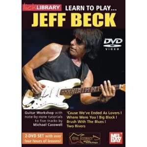   : Hal Leonard Learn To Play Jeff Beck 2 Dvd Set: Musical Instruments