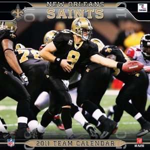    New Orleans Saints Standard Wall Calendar 2011