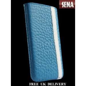  Sena Corsa Leather Pouch for iPhone 4 / 4S   Baby Blue 