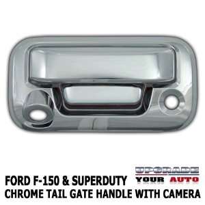  2007 2012 F 150 Chrome Tail Gate Cover with Camera Cutout 