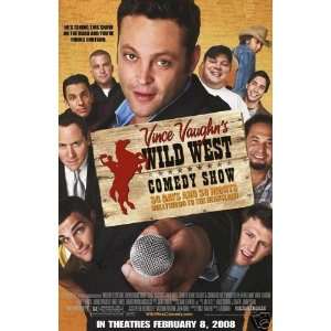 THE VINCE VAUGHN WILD WEST COMEDY TOUR Movie Poster   Flyer   14 x 20