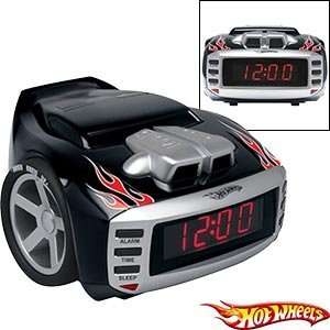  Hot Wheels Snore Slammer Alarm Clock Radio: Electronics