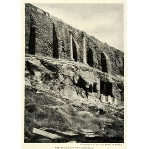  1922 Print Thrasyllos Monument Greek Chapel Cimon Grotto 