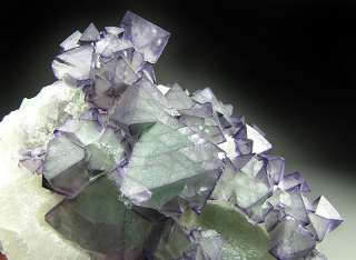 Green Purple Fluorite, Dean Mine, Jiangxi, China  