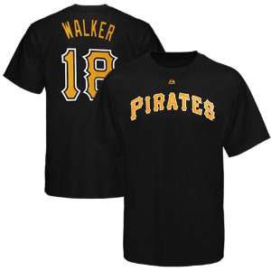  Majestic Neil Walker Pittsburgh Pirates #18 Player T Shirt 