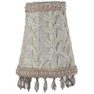  ivory smock sconce shade: Home & Kitchen
