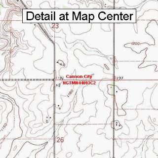  USGS Topographic Quadrangle Map   Cannon City, Minnesota 