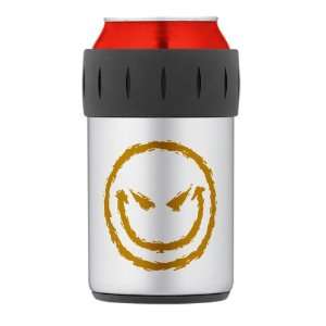    Thermos Can Cooler Koozie Smiley Face Smirk: Everything Else