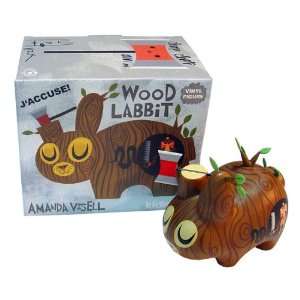   Wood Labbit 6 Amanda Visell/Kozik Signed SDCC Exclusive Toys & Games