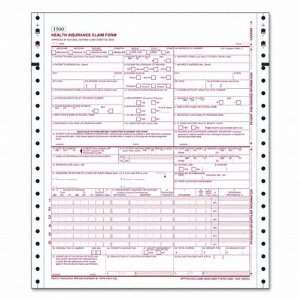  ~~ TOPS BUSINESS FORMS ~~ CMS Health Insurance Claim 