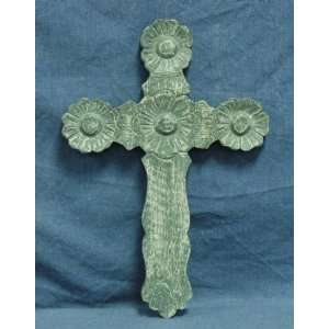  Cross Inc. 12.5 Antique Weathered Gray Handcarved Wood Cross 