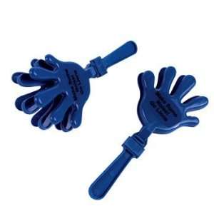  Personalized Blue Hand Clappers   Novelty Toys 