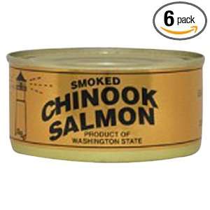 East Point Smoked Sturgeon, 6 Ounce (Pack of 6)  Grocery 