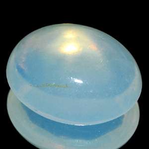 33 Ct Oval Cabochon Natural Gem White Opal Unheated  