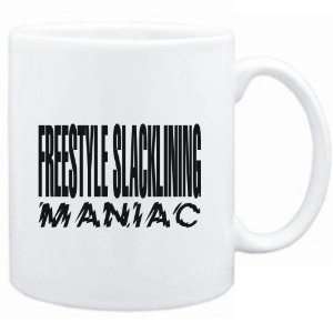   Mug White  MANIAC Freestyle Slacklining  Sports: Sports & Outdoors