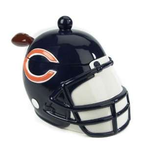   Chicago Bears Ceramic Helmet Soup Tureen with Ladle: Sports & Outdoors