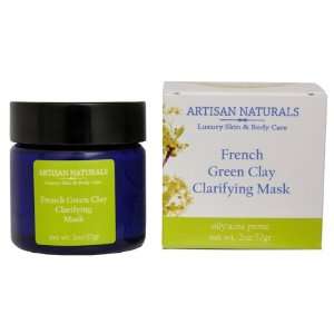  French Green Clay Clarifying Face Mask 2oz Beauty