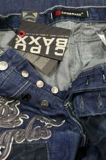 BRAND NEW CIPO & BAXX LOS ANGELES EMBROIDERY JEANS  