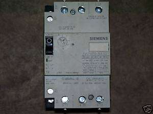 Siemens Circuit Breaker 3VU1600 1ML00 6 10 amp  