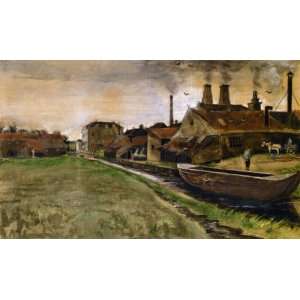  Oil Painting: The Mill in the Hague: Vincent van Gogh Hand 