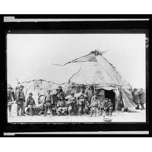  Inorahs house,Native American men,Children,Tent,c1898 