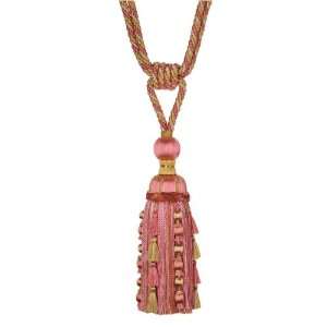 Fabricut Suri Sweet Coral 3186806 Tieback Single Tassel  