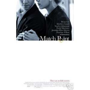  Match Point Original 27x40 Single Sided Movie Poster   Not 