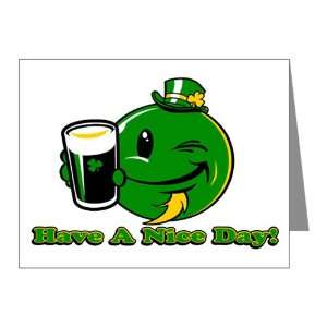  (10 Pack) Irish Have a Nice Day Smiley Face Beer St Patricks Day 
