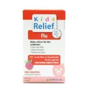  Homeolab Kids Relief Flu Relief Oral Solution Raspberry 