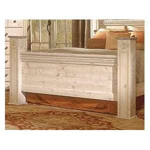  Seville 4/6 5/0 Poster Footboard In Wood/Granite Finish by 