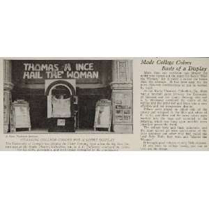  1922 Rialto Theatre Lobby Columbus GA Silent Film Print 
