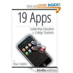 19 Apps Leadership Education for College Students Oliver DeMille 