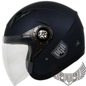 PGR Wing 02 Motorcycle Open Face Scooter Helmet DOT Approved (X Large 