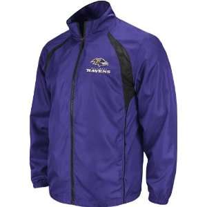 Baltimore Ravens Reebok Trainer Full Zip Lightweight Jacket:  