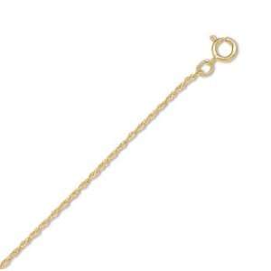  18 14/20 Gold Filled 1mm Rope Chain Necklace: Jewelry